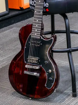 Gibson - 50th Anniversary Les Paul Music City Special Electric Guitar with Softshell Case - Wine Red